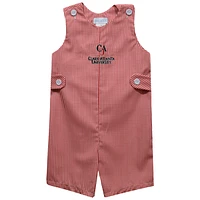 Toddler Vive La Fete Red Clark Atlanta University Panthers Gingham Jon Romper