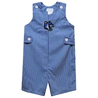 Toddler Vive La Fete Blue Cal State San Marcos Cougars Gingham Jon Romper