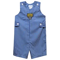 Toddler Vive La Fete Royal Fort Valley State Wildcats Gingham Jon Romper