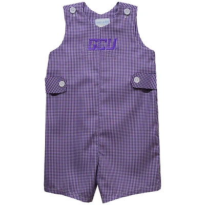 Toddler Vive La Fete Purple Grand Canyon Antelopes Gingham Jon Romper