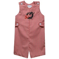 Toddler Vive La Fete Red Minnesota State Moorhead Dragons Gingham Jon Romper