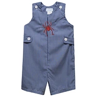 Toddler Vive La Fete Blue Richmond Spiders Gingham Jon Romper