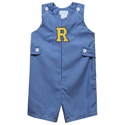 Toddler Vive La Fete Blue Rochester Yellow Jackets Gingham Jon Romper