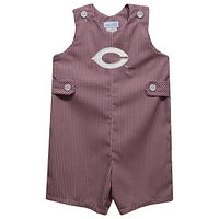 Toddler Vive La Fete Maroon UChicago Maroons Gingham Jon Romper