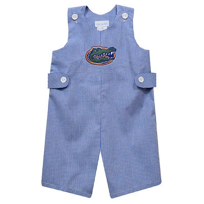 Toddler Vive La Fete Royal Florida Gators Gingham Jon Romper