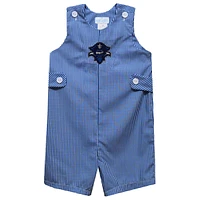 Toddler Vive La Fete Blue New Orleans Privateers Gingham Jon Romper