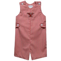 Toddler Vive La Fete Red Youngstown State Penguins Gingham Jon Romper