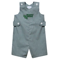 Toddler Vive La Fete Kelly Green North Texas Mean Gingham Jon Romper