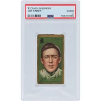 Joe Tinker Chicago Cubs 1911 T205 Gold Border #NNO PSA Authenticated 2 Card