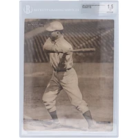 Tris Speaker Boston Red Sox 1909-13 Sporting News M101-2 #21 BGS Authenticated 1.5 Card