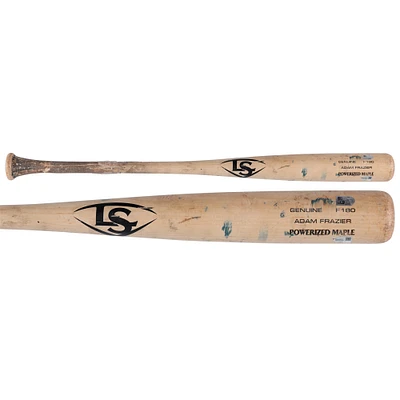 Adam Frazier Pittsburgh Pirates Game-Used Tan Louisville Slugger Broken Bat vs. St. Louis Cardinals on April 8, 2025