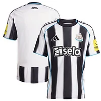 Men's adidas  Black Newcastle United 2025/26 Home Replica Jersey