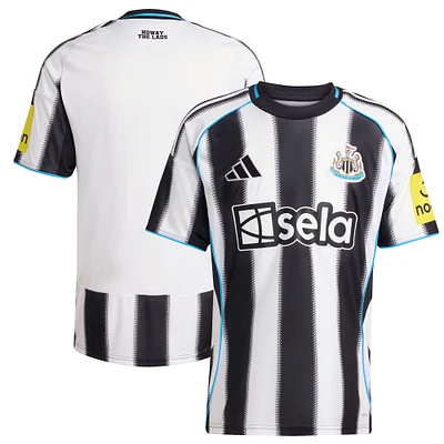 Men's adidas  Black Newcastle United 2025/26 Home Replica Jersey