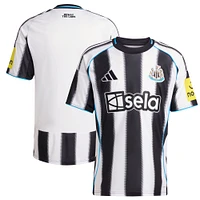 Men's adidas  Black Newcastle United 2025/26 Home Replica Jersey