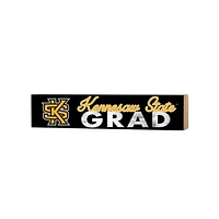 Kennesaw State Owls 3" x 13" Grad Block Sign