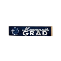 Monmouth Hawks 3" x 13" Grad Block Sign