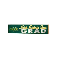 NDSU Bison 3" x 13" Grad Block Sign