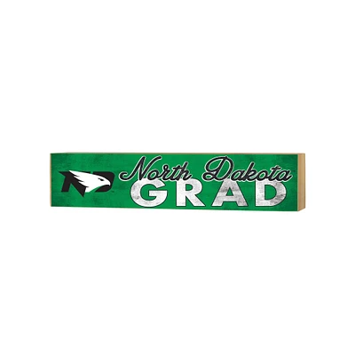 North Dakota 3" x 13" Grad Block Sign