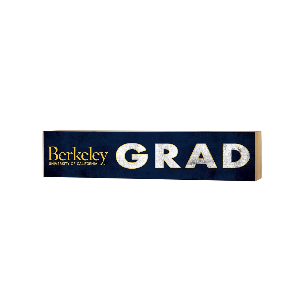Cal Bears 3" x 13" Grad Block Sign