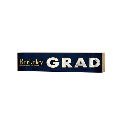Cal Bears 3" x 13" Grad Block Sign