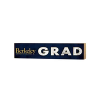 Cal Bears 3" x 13" Grad Block Sign