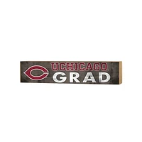 UChicago Maroons 3" x 13" Grad Block Sign