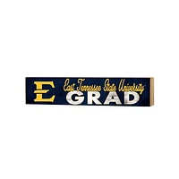 ETSU Buccaneers 3" x 13" Grad Block Sign