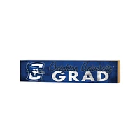 Creighton Bluejays 3" x 13" Grad Block Sign