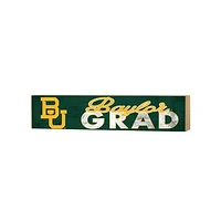 Baylor Bears 3" x 13" Grad Block Sign