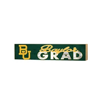 Baylor Bears 3" x 13" Grad Block Sign