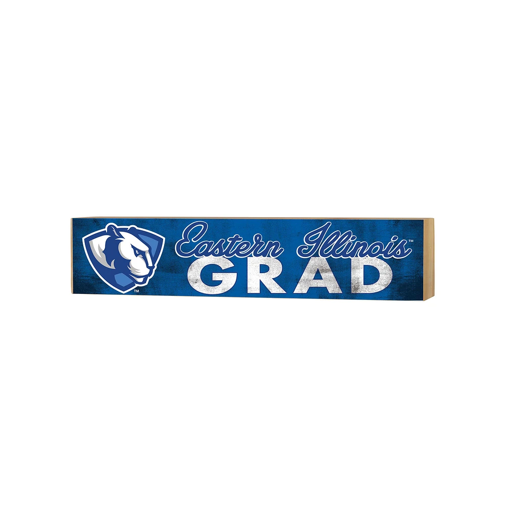 Eastern Illinois Panthers 3" x 13" Grad Block Sign