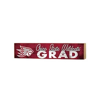 Cal State Chico Wildcats 3" x 13" Grad Block Sign
