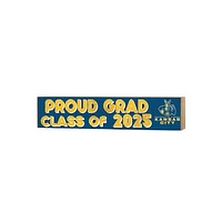 UMKC Kangaroos 3" x 13" Proud Grad Class of 2025 Block Sign