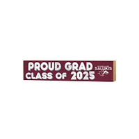 Southern Illinois Salukis 3" x 13" Proud Grad Class of 2025 Block Sign