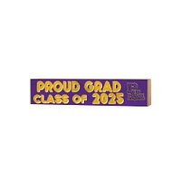 Prairie View A&M Panthers 3" x 13" Proud Grad Class of 2025 Block Sign
