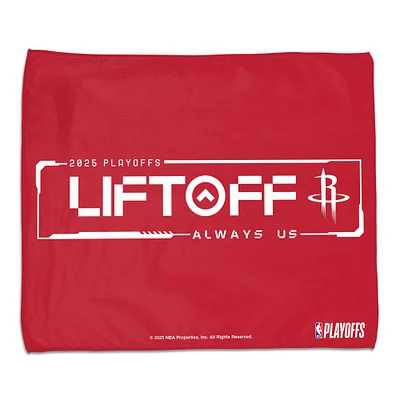 WinCraft Houston Rockets 2025 NBA Playoffs 15" x 18" Rally Towel