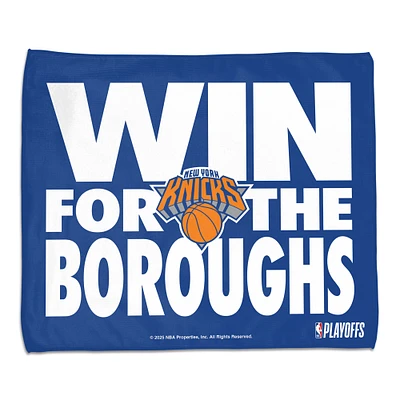 WinCraft New York Knicks 2025 NBA Playoffs 15" x 18" Rally Towel