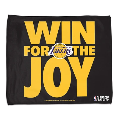 WinCraft Los Angeles Lakers 2025 NBA Playoffs 15" x 18" Rally Towel