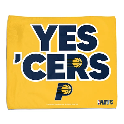 WinCraft Indiana Pacers 2025 NBA Playoffs 15" x 18" Rally Towel