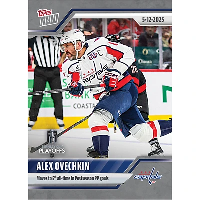 Alexander Ovechkin - 2024-25 NHL Topps NOW® Sticker #181 Pack