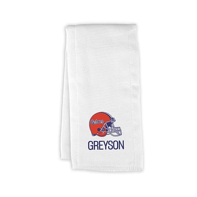 Infant Chad & Jake Florida Gators Personalized Burp Cloth