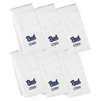 Infant Chad & Jake Nevada Wolf Pack Six-Piece Personalized Burp Cloth Set