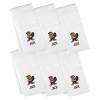 Infant Chad & Jake Oregon State Beavers Six-Piece Personalized Burp Cloth Set