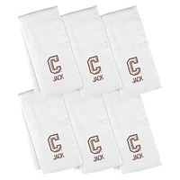 Infant Chad & Jake  Charleston Cougars Six-Piece Personalized Burp Cloth Set
