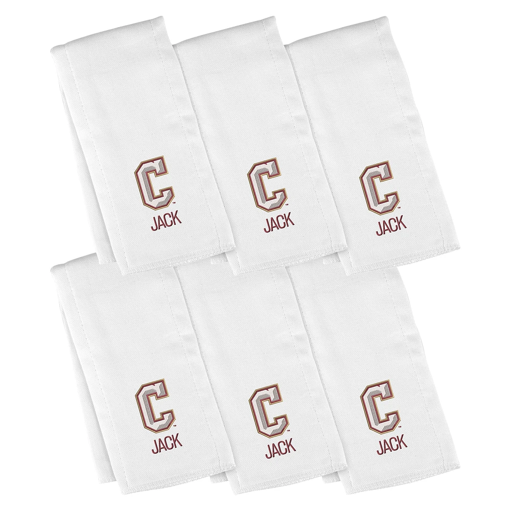 Infant Chad & Jake Charleston Cougars Six-Piece Personalized Burp Cloth Set