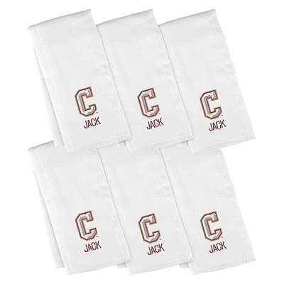 Infant Chad & Jake  Charleston Cougars Six-Piece Personalized Burp Cloth Set
