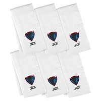 Infant Chad & Jake  DePaul Blue Demons Six-Piece Personalized Burp Cloth Set