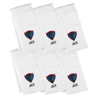 Infant Chad & Jake  DePaul Blue Demons Six-Piece Personalized Burp Cloth Set