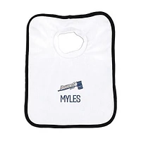 Infant Chad & Jake Brandeis University Judges Personalized Pullover Bib