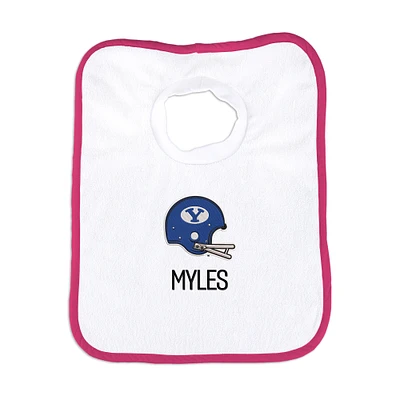 Infant Chad & Jake BYU Cougars Personalized Pullover Bib